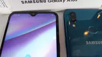 Penampakan Galaxy A10s, smartphone di bawah Rp 2 jutaan yang hadirkan kamera ganda (Liputan6.com/ Agustin Setyo W)