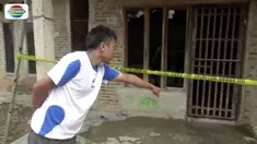 Kepolisian Jati Agung, Lampung Selatan, tangkap suami yang diduga pelaku penggorokan seorang ibu rumah tangga yang tewas di depan rumah.