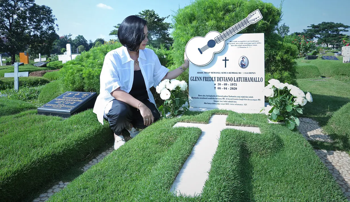 Mutia Ayu istri alm. Glenn Fredly (Bambang E Ros/ Fimela.com)