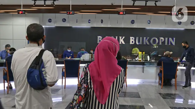Suasana Kantor Bank Bukopin Ditengah Terjangan Isu