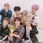 Penampilan EXO yang meriah saat mendapatkan piala untuk karya "Ko Ko Bop" (YouTube)