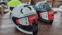 Helm impor Nolan N30-4 (Otosia.com/Nazar Ray)