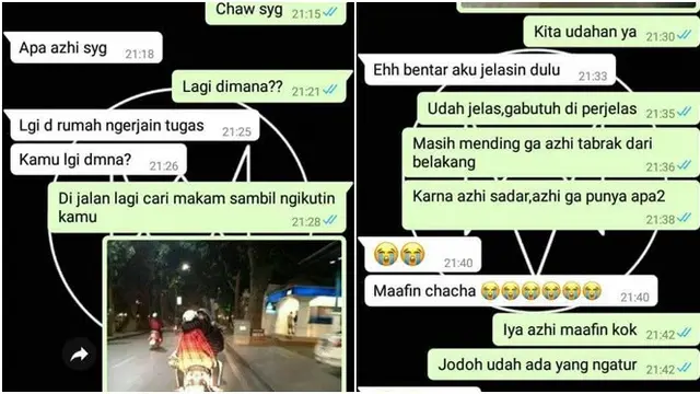 6 Chat Ketahuan Bohong oleh Kekasih Ini Bikin Malu