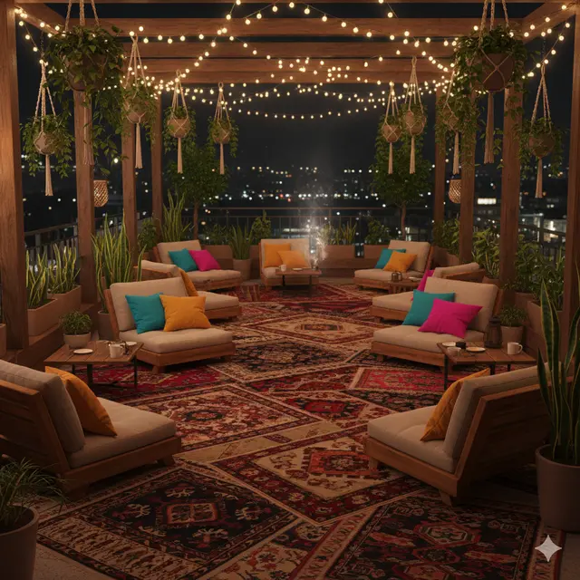 Inspirasi Desain Teras Rumah Jadi Cafe. Gemini