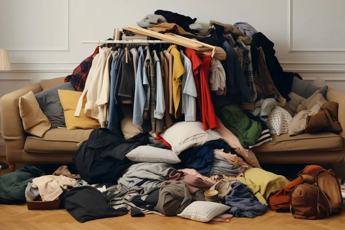 Ilustrasi hoarding disorder, kebiasaan menimbun barang