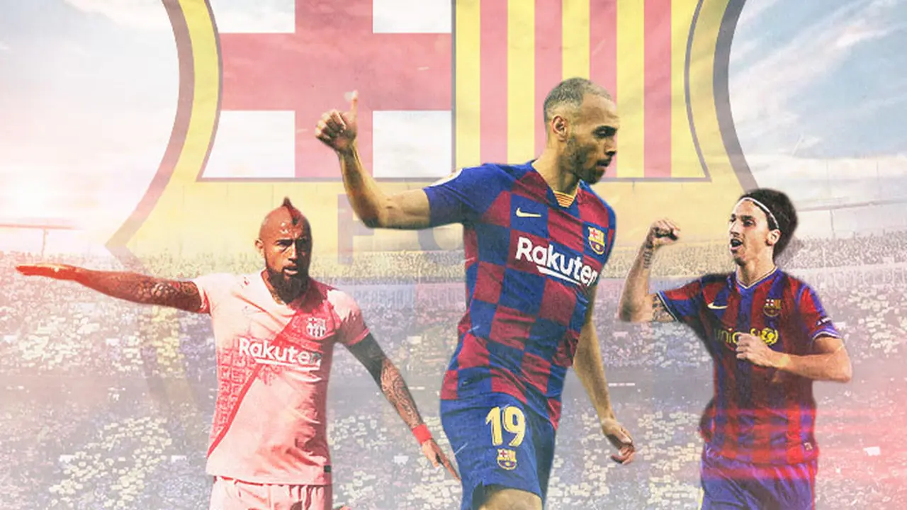 Barcelona FC - Martin Braithwaite, Zlatan Ibrahimovic, Arturo Vidal