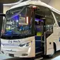 Bus Laksana Pehicle di GIIAS 2018 (Liputan6.com/Yurike)