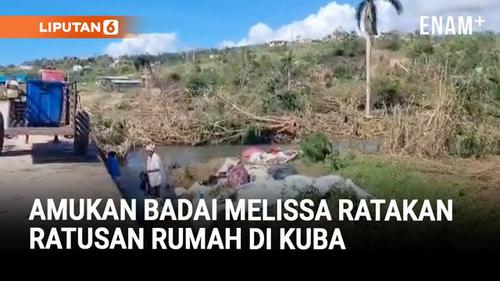 Kuba Mulai Bangkit Setelah Badai Melissa Hancurkan Ribuan Rumah
