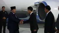 Prabowo Tiba di Tanah Air Usai Kunjungan Kerja ke Enam Negara