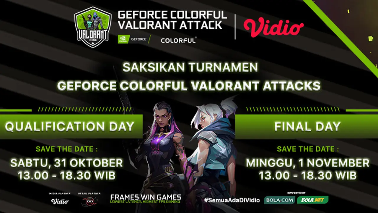 Turnamen Geforce Colorful Valorant Attack