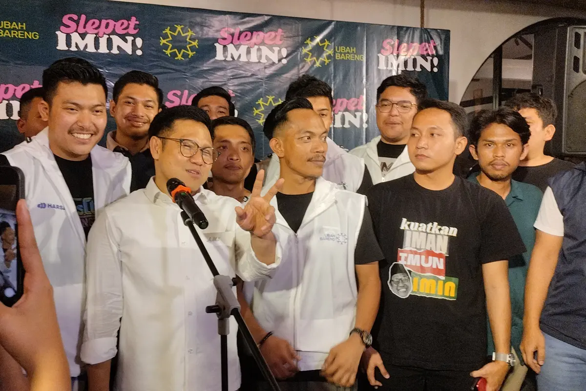 Optimistis Menang Pilpres 2024, Cak Imin: Karena Lawan AMIN Juga Saya Kira Standar Saja