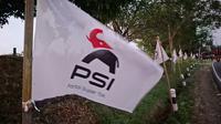 Logo baru Partai Solidaritas Indonesia (PSI). (Liputan6.com/Fajar Abrori)