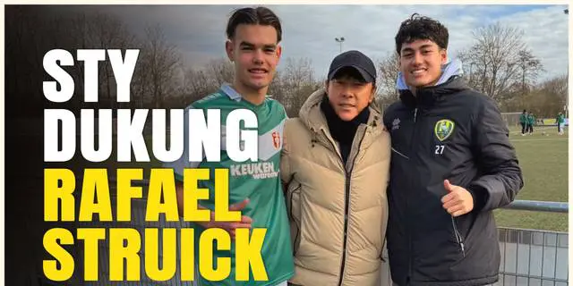 VIDEO: Shin Tae-yong Beri Dukungan Penuh Kepindahan Rafael Struick ke Brisbane Roar