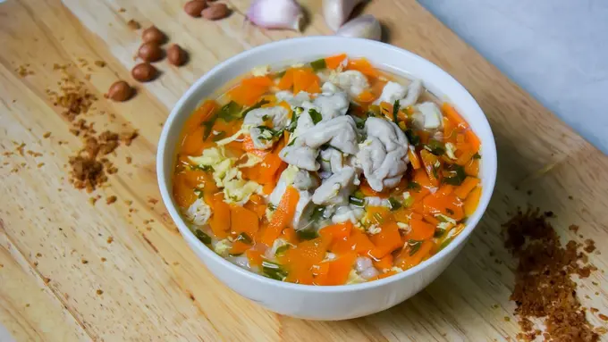 resep sop otak kambing sapi