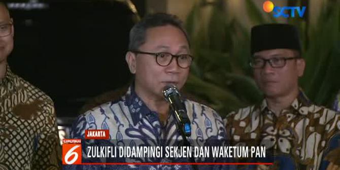 SBY dan Zulhas Belum Sepakat Soal Koalisi di Pilpres 2019