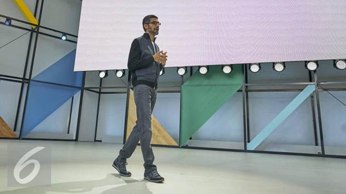 CEO Google Sundar Pichai. Liputan6.com/ Jeko Iqbal Reza