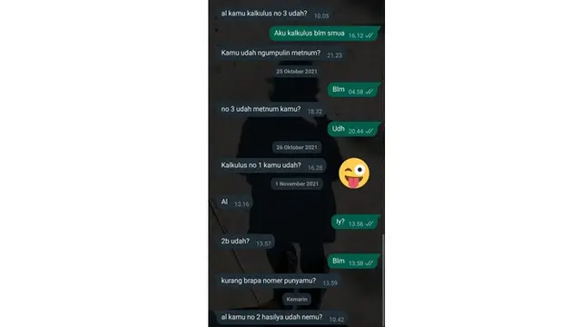 6 Chat Teman Tanya Tugas Ini Endingnya Bikin Elus Dada