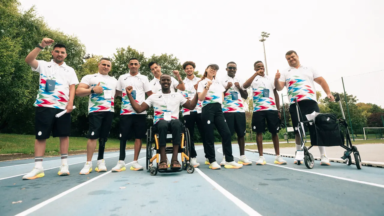 Para atlet kontingen pengungsi yang berlaga di Paralimpiade 2024