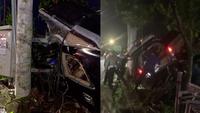 Korban Tewas Mobil Polisi Tabrak Tiang Listrik di Lampung Bertambah Jadi 2 Orang