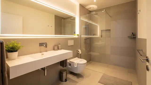 Tips Mendesain Kamar Mandi Kecil/AI Generated