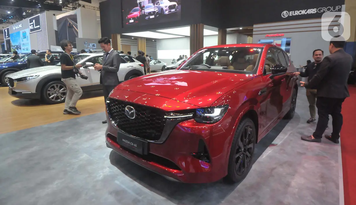 Kehadiran Mazda CX-60 pro melengkapi varian Elite dan Kuro yang lebih dulu mengaspal di Indonesia. (merdeka.com/Imam Buhori)