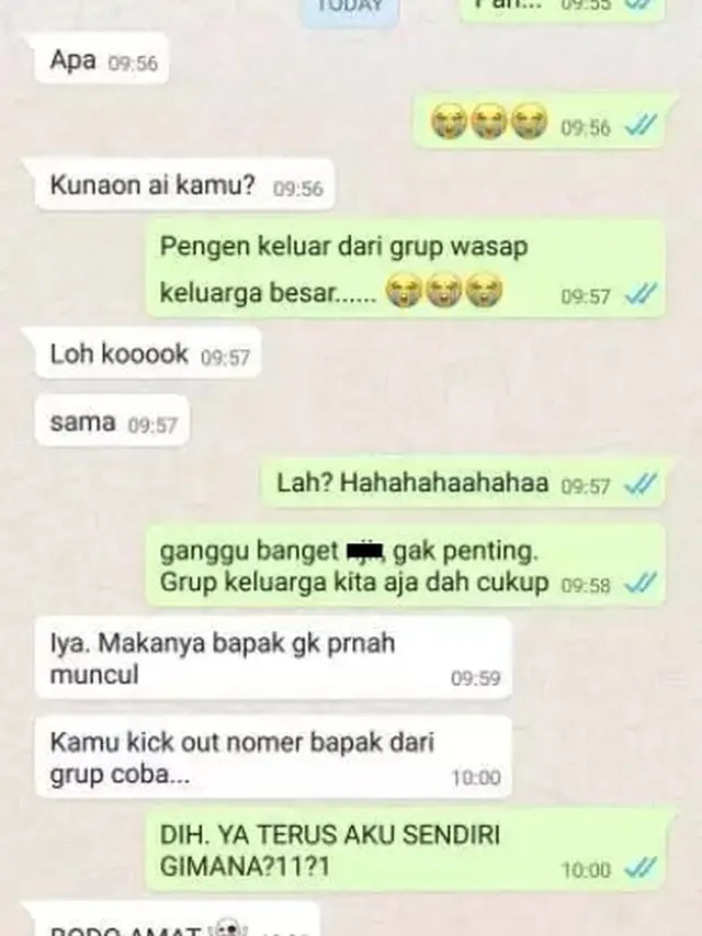 8 Chat Anak Curhat ke Ayah Ini Endingnya Absurd Banget