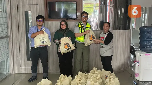 Penyerahan sembako