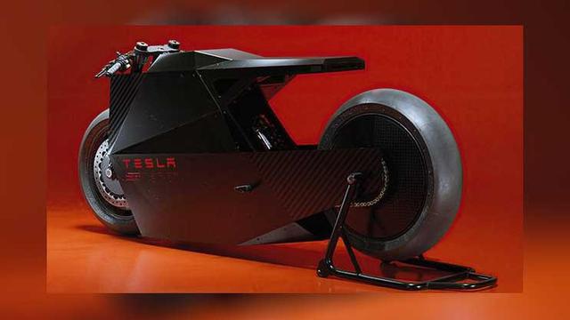 Desainnya begitu futuristik layaknya Cybertruck