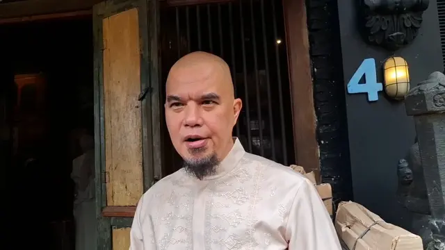 Ahmad Dhani. (M Altaf Jauhar/ Liputan6.com)