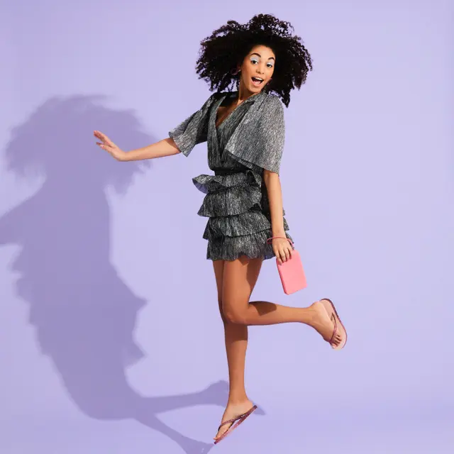 Sandal Havaianas Slim Sparkle II dan Havaianas Slim Glitter II