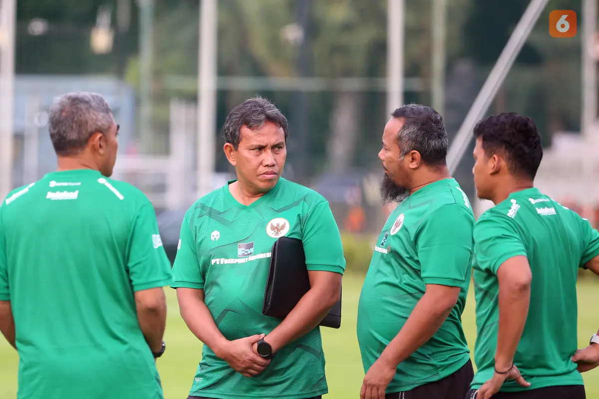 Latihan Timnas Indonesia U-17
