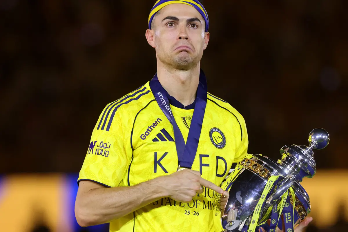 Cristiano Ronaldo juara Liga Arab Saudi 2025/2026 bersama Al Nassr