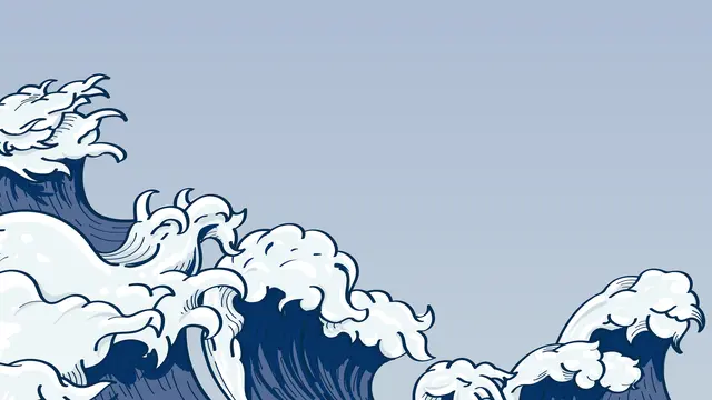 Ilustrasi tsunami