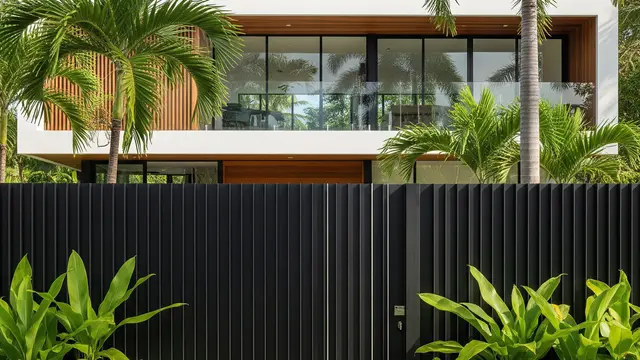 Desain Pagar dengan Material Sulit Dipanjat Ular