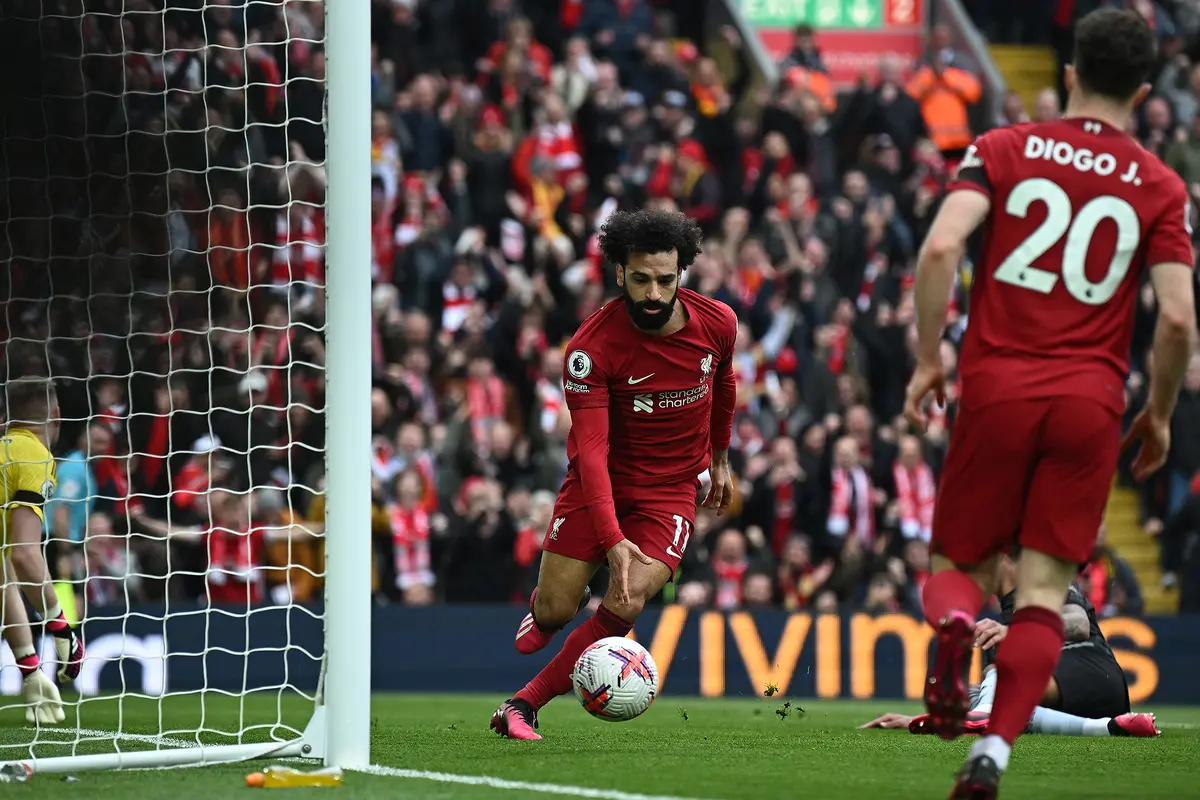 Foto: Gol Roberto Firmino Buyarkan Asa Arsenal Raup Tiga Poin Penuh di Kandang Liverpool