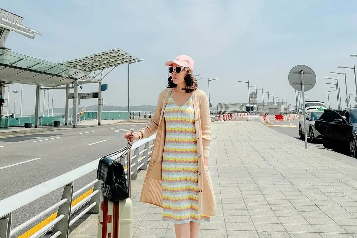 Tampil Stylish, Ini Momen Liburan Shandy Aulia di Seoul yang Makin Menawan