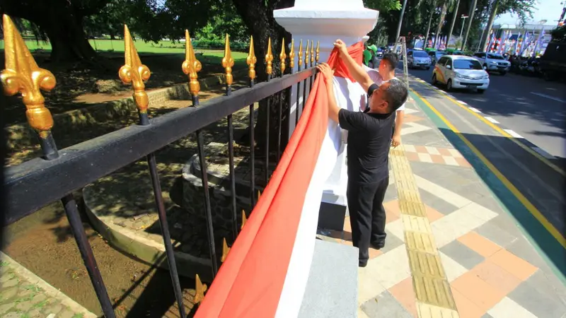 Jelang HUT RI, 17 Ribu Bendera Merah Putih Semarakkan Bogor