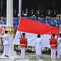 Anggota Pasukan Pengibar Bendera (Paskibraka) melakukan upacara penaikan bendera Merah Putih dalam rangka Upacara Peringatan Detik-detik Proklamasi 17 Agustus di halaman Istana Merdeka, Jakarta, Senin (17/8/2015). (Liputan6.com/Faizal Fanani)