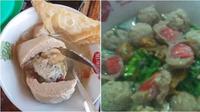 Bakso isi buah. (Sumber: Instagram/nenktainment / Twitter/indahalifiani2)