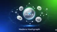 Aset kripto Hadera (HBAR). (Ilustrasi By AI)