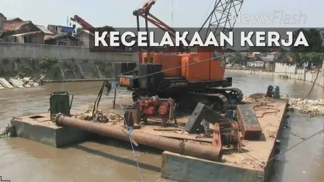 Polsek Tebet menyelidiki penyebab tali sling yang putus di proyek normalisasi Kali Ciliwiung di Bukit Duri, Tebet, Jakarta Selatan. Akibat kecelakaan tersebut, seorang pekerja mengalami luka dan kehilangan salah satu kakinya.