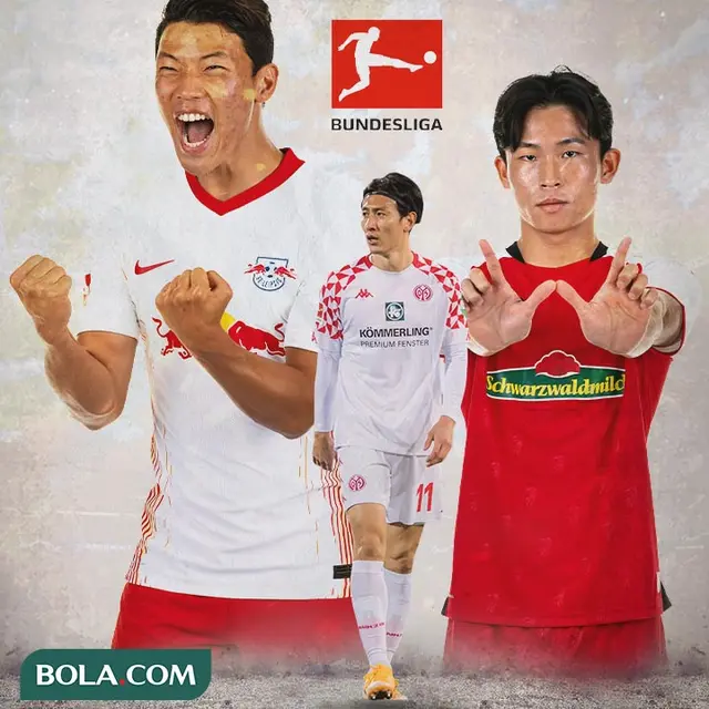 Bundesliga - Hwang Hee-Chan, Ji Dong-won, Jeong Woo-yeong