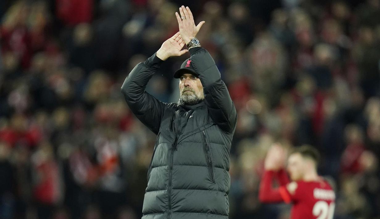 <p>Berkat hasil ini, Liverpool pun sangat berpeluang untuk melaju ke partai final. Namun, masih ada laga leg kedua di markas Villarreal yang akan dihelat pada pekan depan. (AP/Jon Super)</p>