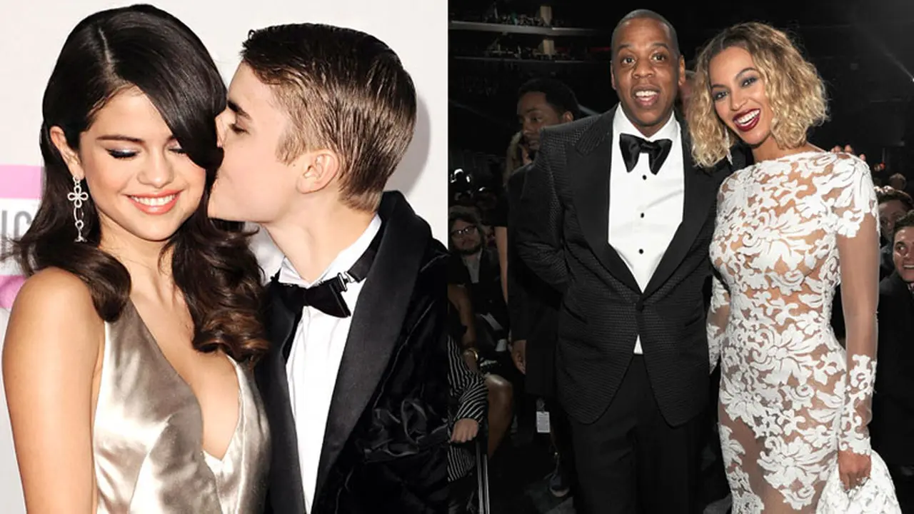 Justin Bieber, Selena Gomez, Beyonce dan Jay Z