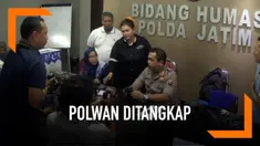 Seorang polwa asal Polda Maluku Utara ditangkap di Bandara Juanda, Surabaya. Saat diperiksa, ternyata sang polwan memiliki dua identitas berbeda yang digunakan untuk kabur dari kesatuannya.