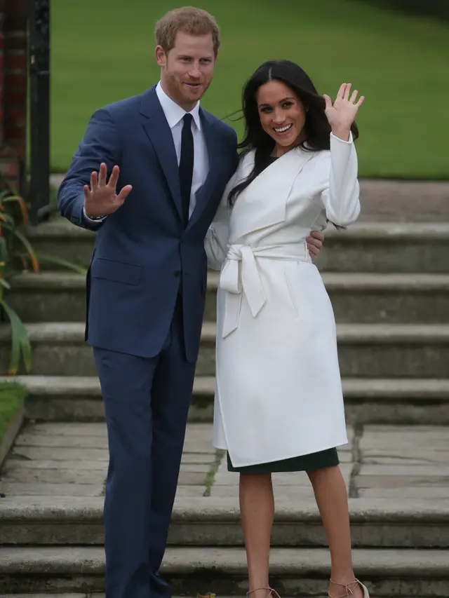Meghan Markle dan Pangeran Harry Rayakan Valentine Beda Negara