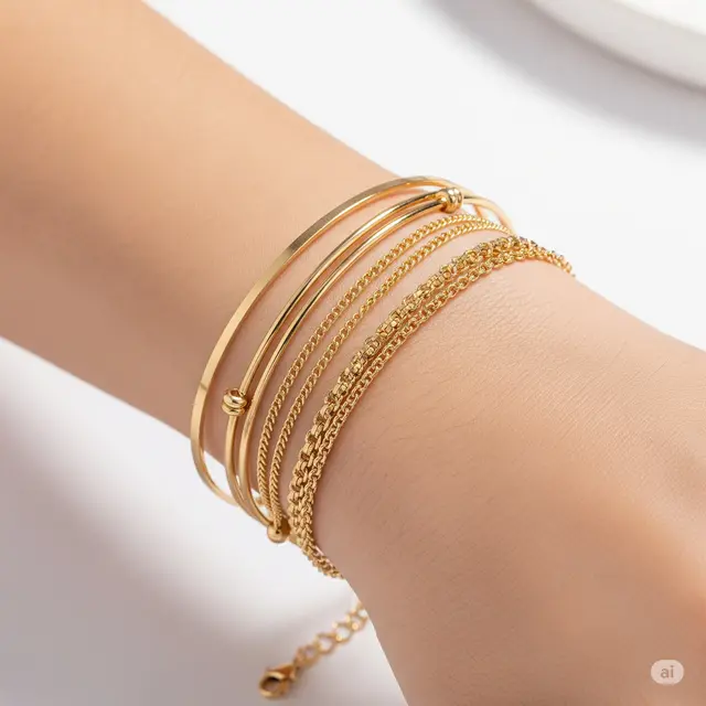12 Model Gelang Emas yang Cocok untuk Tangan Kurus, Rekomendasi Aksesori Terbaik
