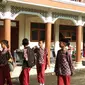 Suasana sekolah di Pondok Pesantren Cipasung, Tasikmalaya, Jawa Barat (Giovani Dio Prasasti/Liputan6.com)