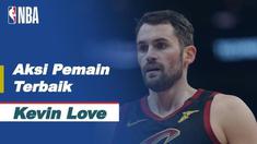 Berita Video Aksi-Aksi Terbaik dari Bintang Cleveland Cavaliers, Kevin Love Saat Kalahkan Boston Celtics di NBA Hari Ini