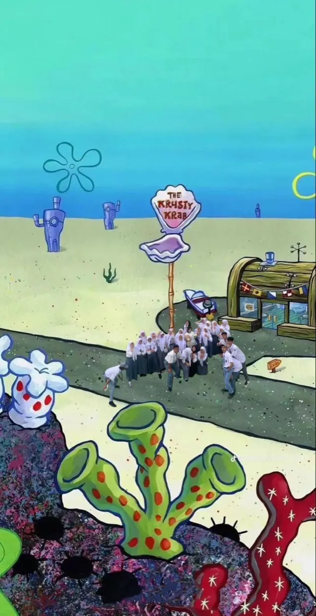 Definisi pengin healing bujet murah, 6 editan foto anak SMA nikmati liburan ini idenya di luar nurul